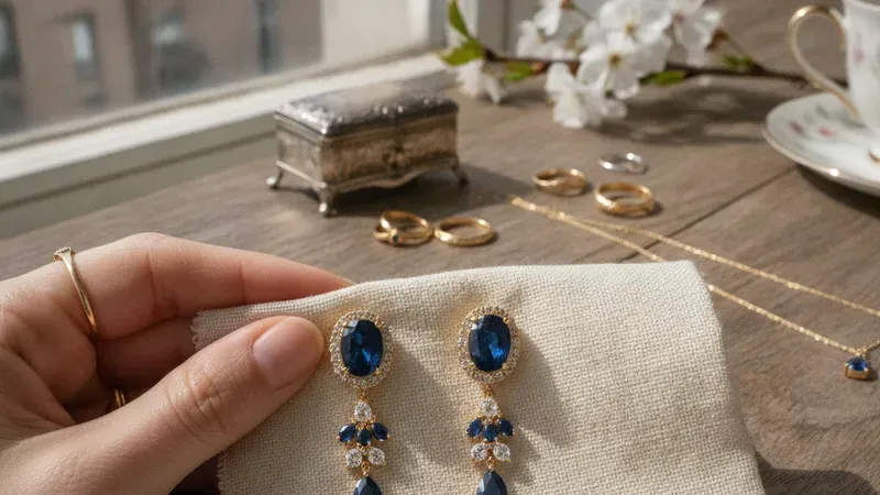 Boucles d'oreilles saphir or jaune : guide pour choisir