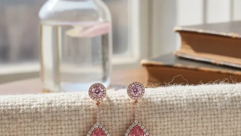 Boucle d'oreille saphir rose : guide pour bien choisir