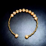Bracelet de perles naturelles en or 14k - Fredinno's Bracelets